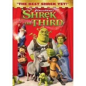 Shrek the Third Widescreen Edition DVD Movie With Case Rated PG